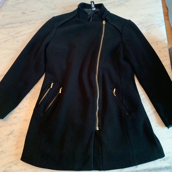 INC International Concepts Jackets & Blazers - INC International Concepts black coat